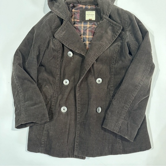 Sonoma corduroy brown jacket size M - Picture 2 of 7
